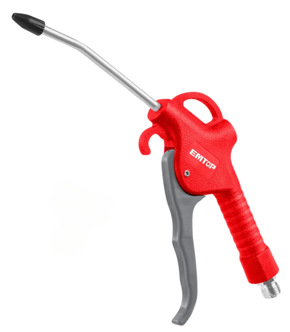pistola sopletear plastica pico corto 110mm emtop emga4611